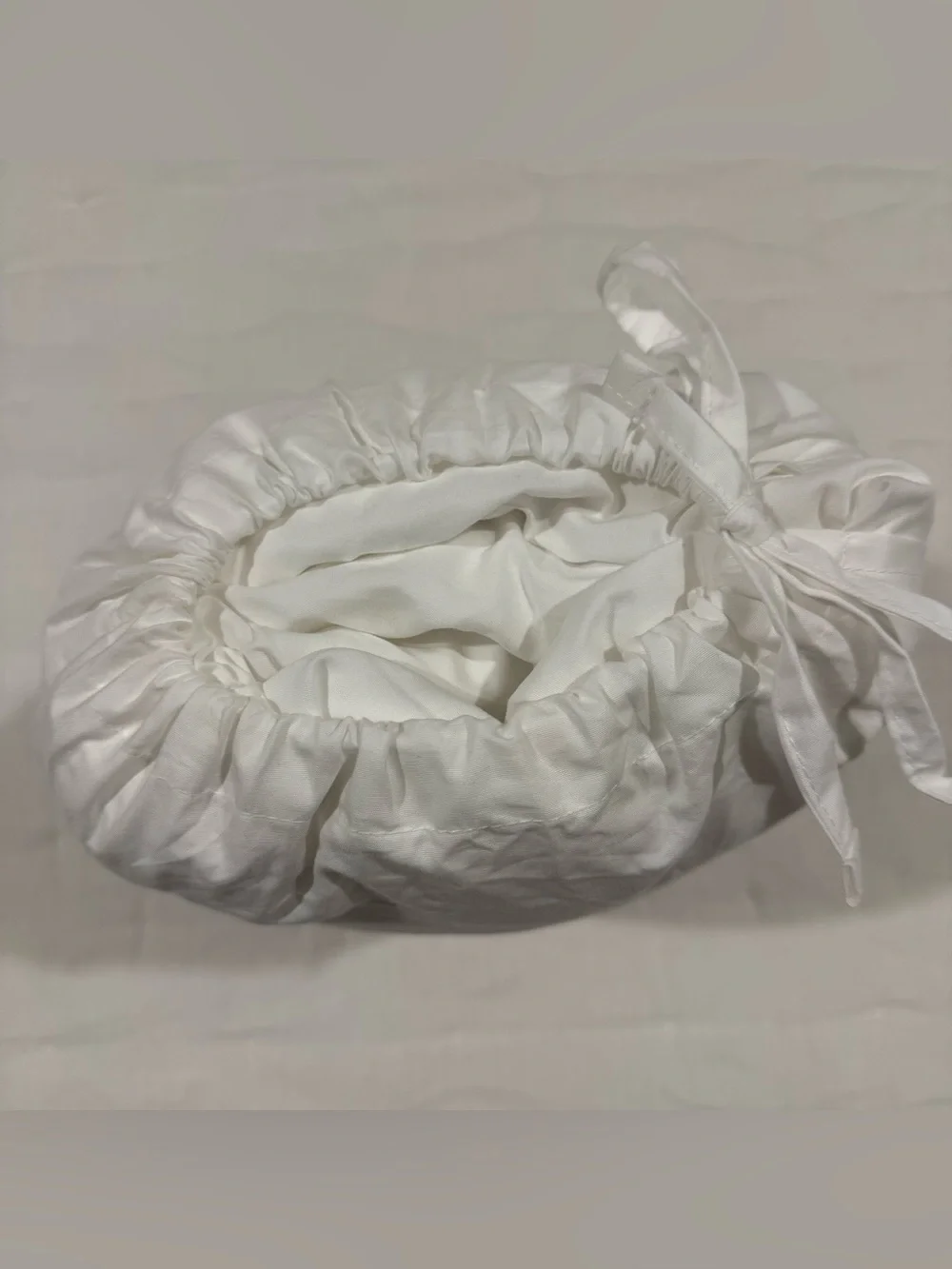 New Quince Organic Crisp Percale Fitted Sheet Set King $80 White